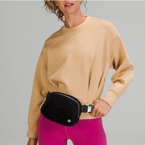 Lululemon Sherpa Fleece Everywhere Belt Bag Fanny Pack Crossbody 1L Black NWT